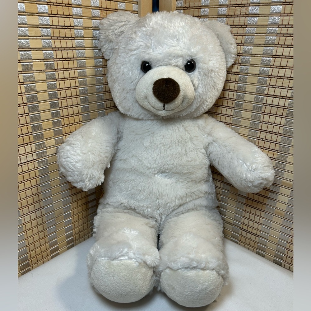 Cream Build-A-Bear Teddy Bear